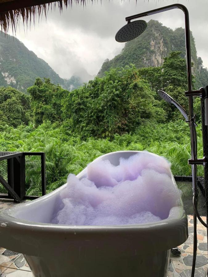 Bridge Hill Cafe Glamping Hotel Khao Sok National Park Exterior foto