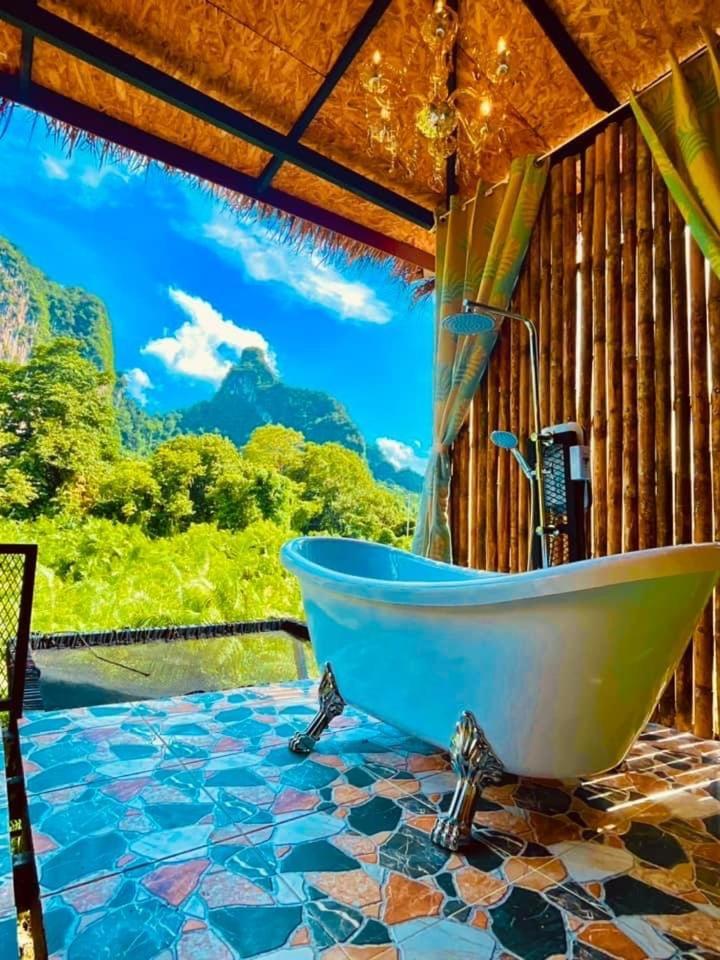 Bridge Hill Cafe Glamping Hotel Khao Sok National Park Exterior foto
