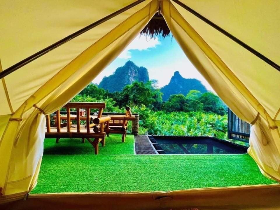 Bridge Hill Cafe Glamping Hotel Khao Sok National Park Exterior foto